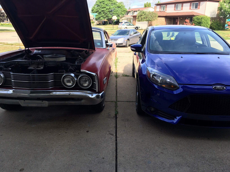 1968 Mercury Montego MX, 2014 Focus ST, and 2007 Mercury Milan - FoMoCo Party!